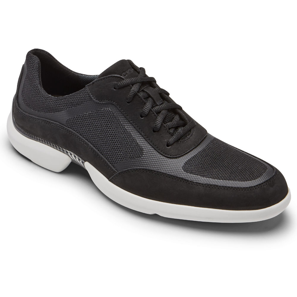 Rockport Sneakers Herr Svarta - Total Motion Advance Sport Mesh Shoe - JZEDX0524